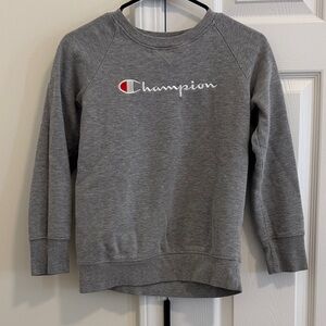 Champion Kids Charcoal Gray Sweatshirt